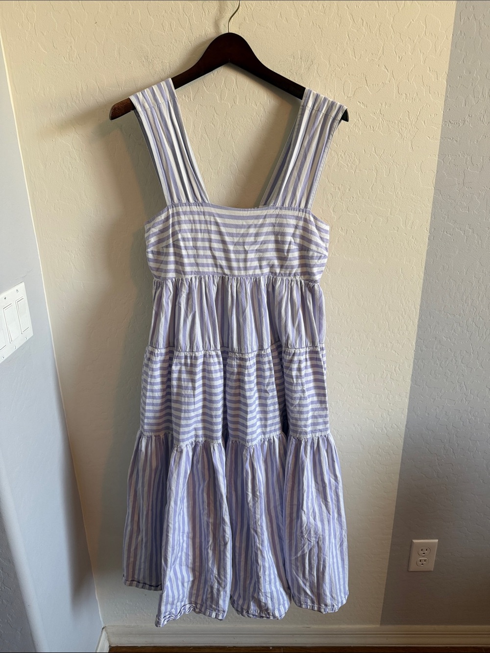 Anthropologie Helena Square Neck Babydoll Dress - Picture 3 of 6